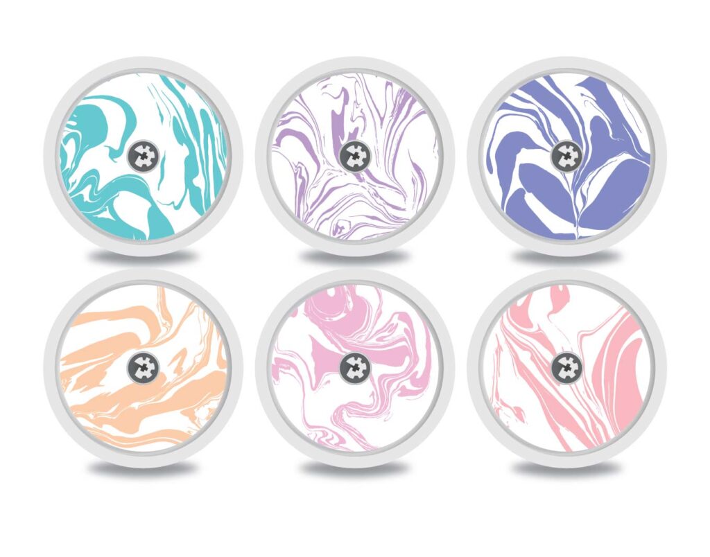 Libre Stickers - MARBLE PATTERN | 2sweet4me